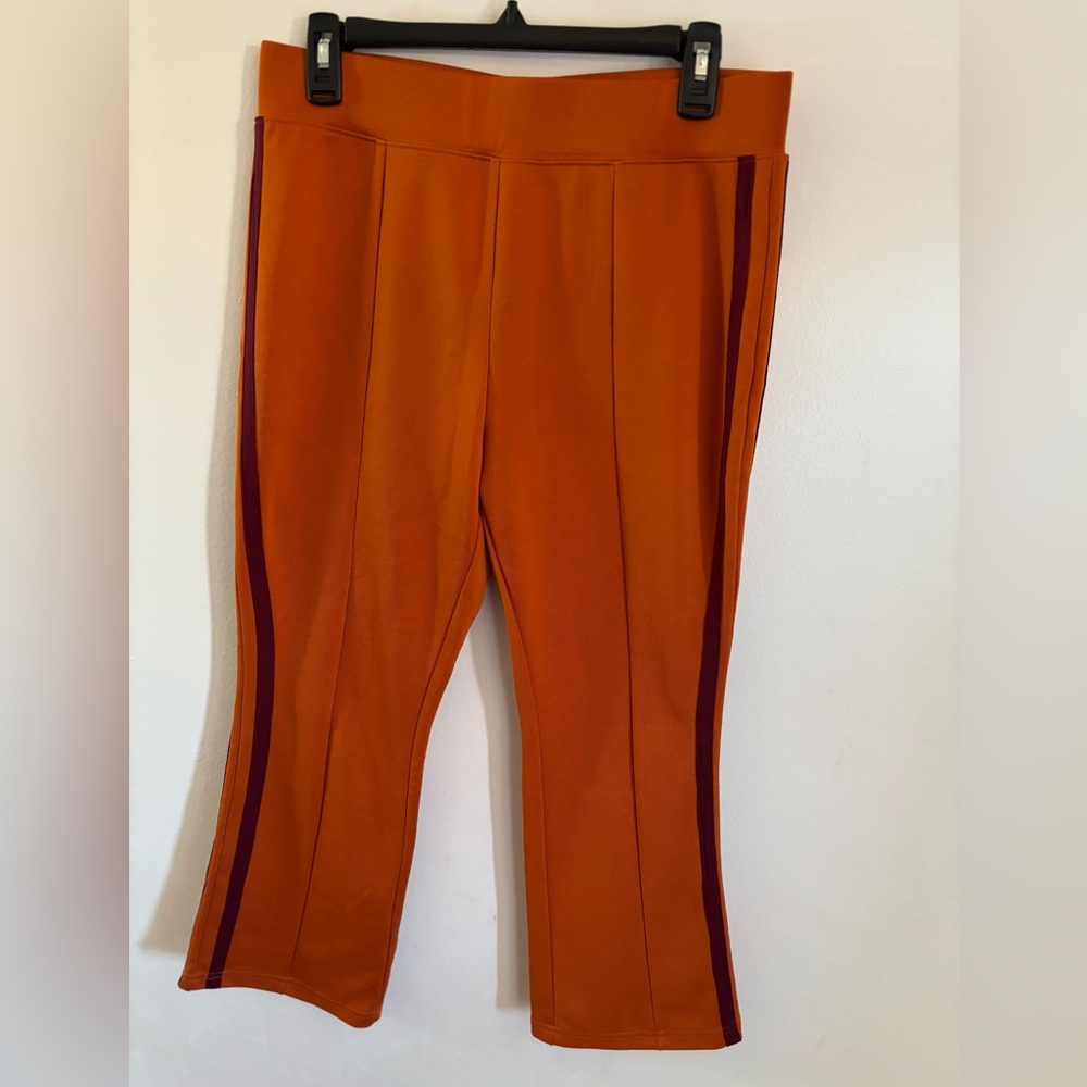 Urban Outfitters Orange Kids Joggers with Red Stripes
